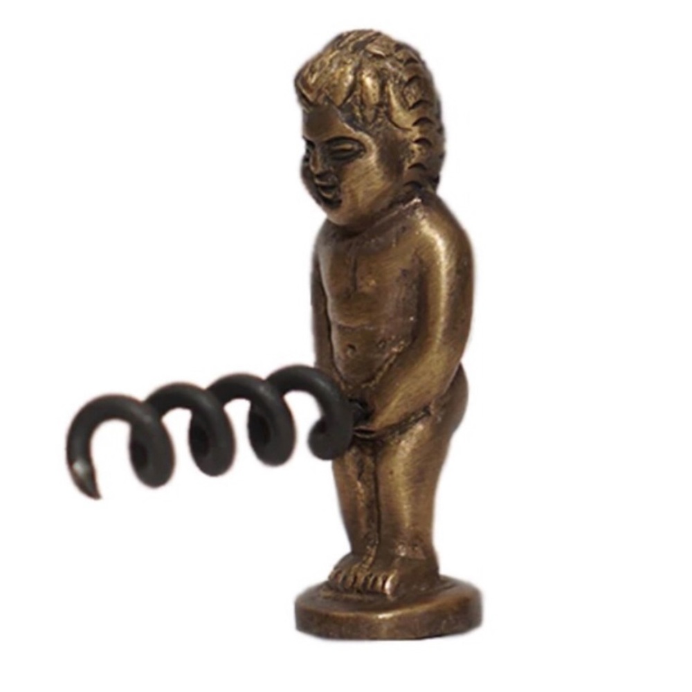 Naughty Boy Corkscrew Wine Bottle Opener FUNNY White Elephant FUNNY Meta…
